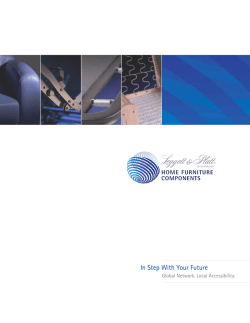 HFC Brochure - Home Furniture Components