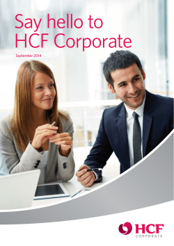 HCF Corporate Brochure