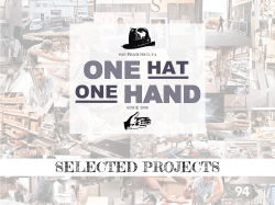 Selected Works - One Hat One Hand