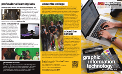Graphic Information Technology Program at ASU