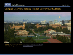 UCLA Presentation - Lean Construction Institute