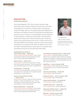 KeVIN SUTTON - Magellan Architects