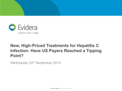 New expensive treatments for hepatitis C infection: have