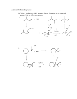 Answers Reactions of Alkenes