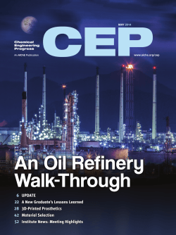 An oil refinery walk-through