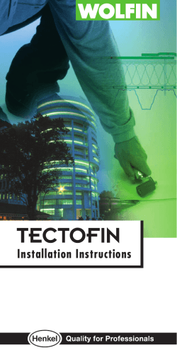 Tectofin Fixing Guide [ 1.67 MB PDF ]
