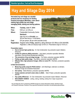 Hay and Silage Day 2014