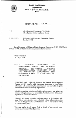 OCA Circular No. 55-1998 - Office of the Court Administrator