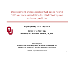Development and research of GSI-based hybrid EnKF-Var