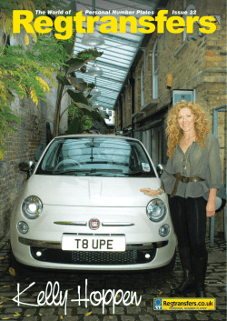 personal number plate