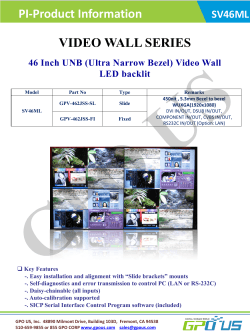 Video Wall LCD Display - AV-iQ