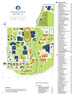 Campus Map - George Fox University