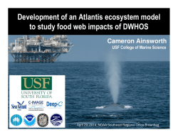 Ecosystem Modeling Presentation