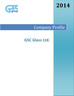 GSC Glass Ltd. Company Profile