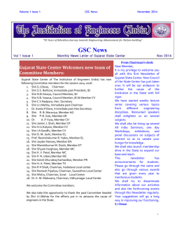 GSC News Nov 14 - The Institution of Engineers (India)