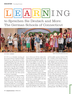 to Sprechen Sie Deutsch and More: The German Schools of