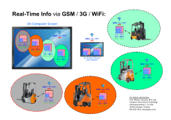 Real-Time Info via GSM / 3G / WiFi: