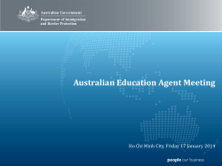 Type Title Here Australian Education Agent Meeting