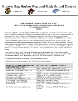 Greater Egg Harbor Regional High School District