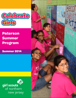 Download Celebrate Girls Summer Program brochure