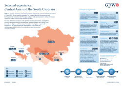 GPW Central Asia Services Map