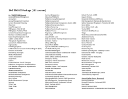 24-7 EMS CE Package (111 courses)