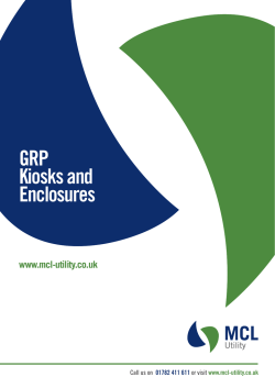 GRP Kiosks and Enclosures