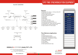 GPS Masterclock system 03-14