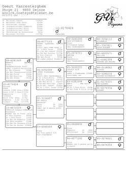 Bekijk hier de volledige pedigree