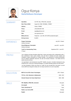 Download resume as PDF format