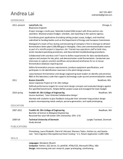 Resume