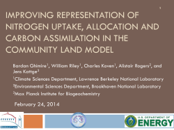 Improving nitrogen cycling in CLM