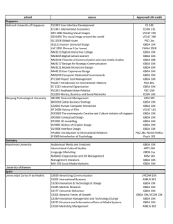 list - University of Waterloo