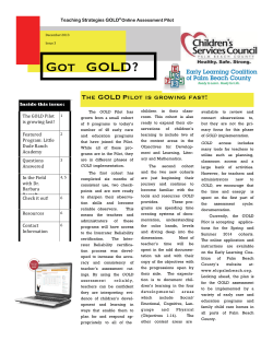 Got GOLD Issue 3