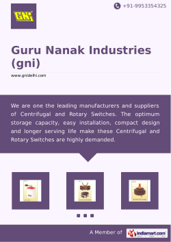 Download Brochure - Guru Nanak Industries (gni)