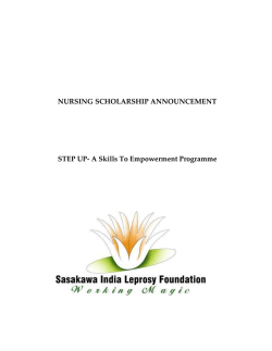 Download Now - Sasakawa-India Leprosy Foundation