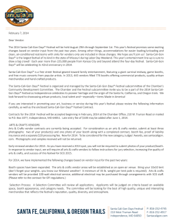 Download 2014 Letter and Application Here