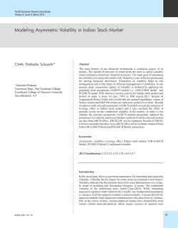 Modeling Asymmetric Volatility in Indian Stock Market