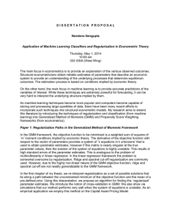 DISSERTATIONPROPOSAL Nandana Sengupta Application of