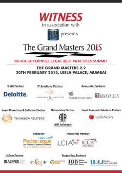 GMM 2015.cdr - The Grand Masters 2015