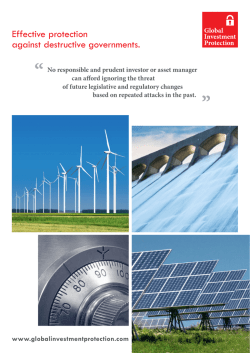 download our pdf brochure - Global Investment Protection