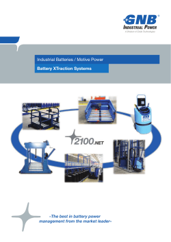 Battery XTraction Systems - Warehouse Technology Group