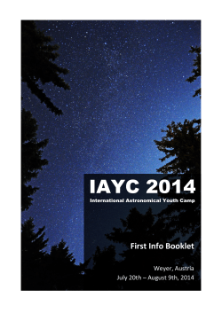 About the IAYC 2014