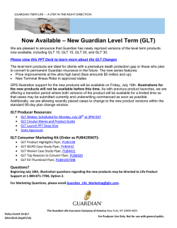 GLT - The Guardian Life Insurance Company of America