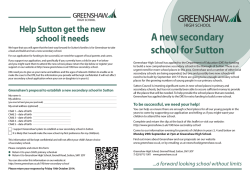 here - Greenshaw High School