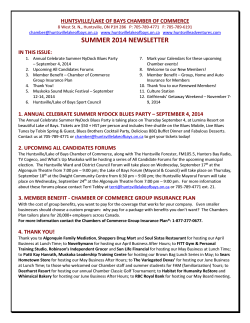 Download Summer 2014 Newsletter