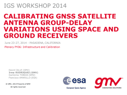 calibrating gnss satellite antenna group-delay variations