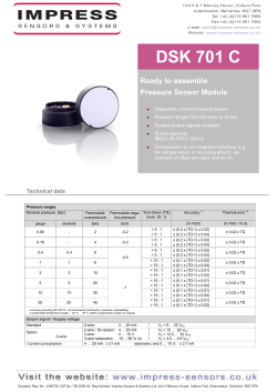 DSK 701 C - Impress Sensors and Systems