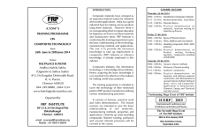 ICERP 2015 - FRP Institute