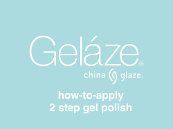 how-to-apply 2 step gel polish
